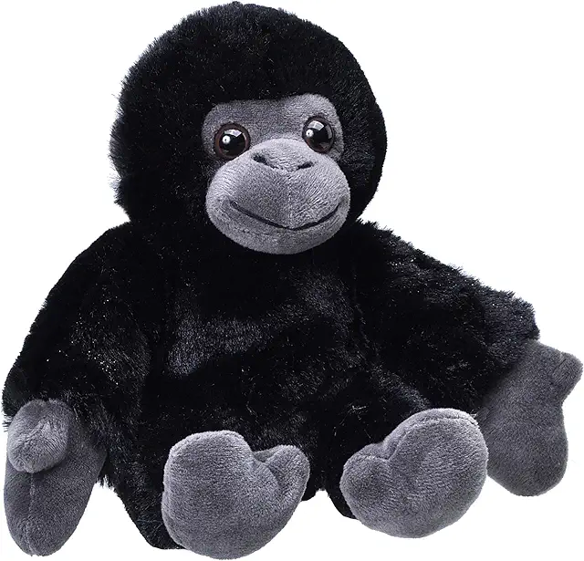 Hug'ems Plush Gorilla Soft Toy, 18cm Cuddly Animal for Kids