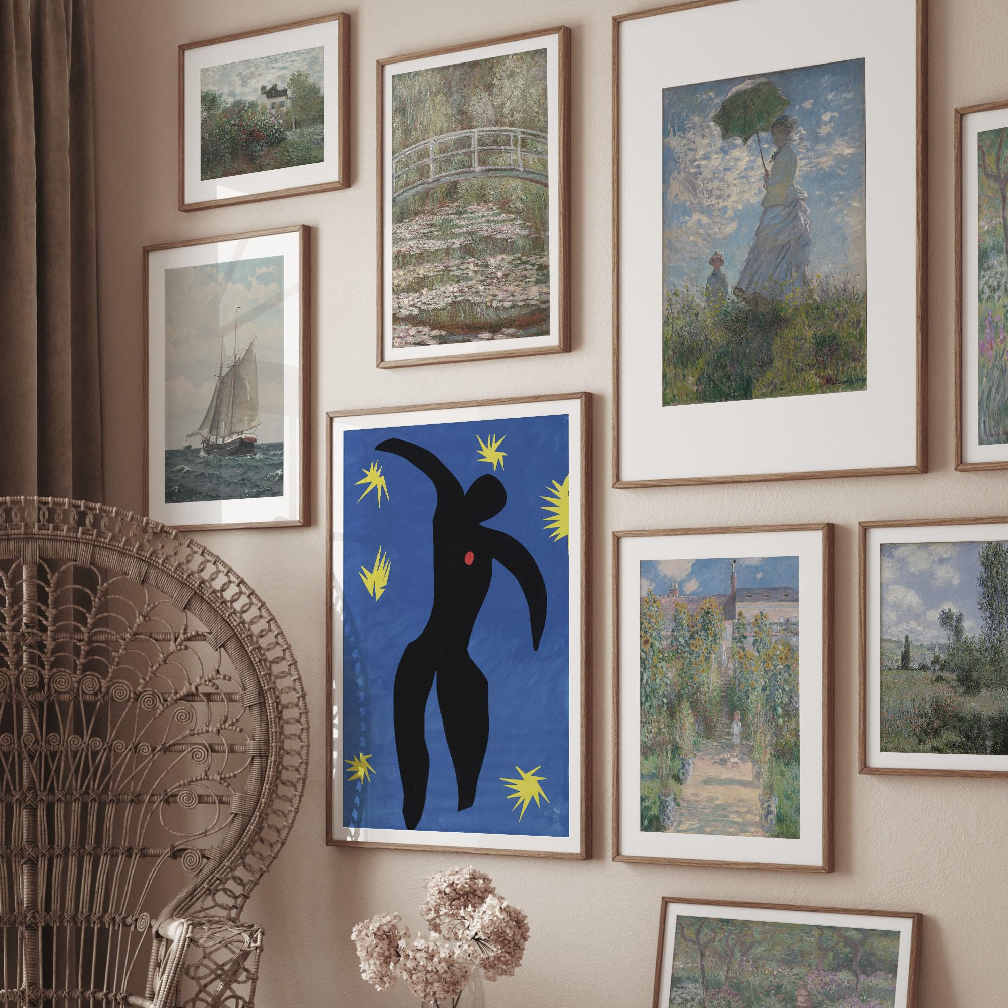 Henri Matisse Icarus Poster 1947 - Vintage Jazz Series Art Print