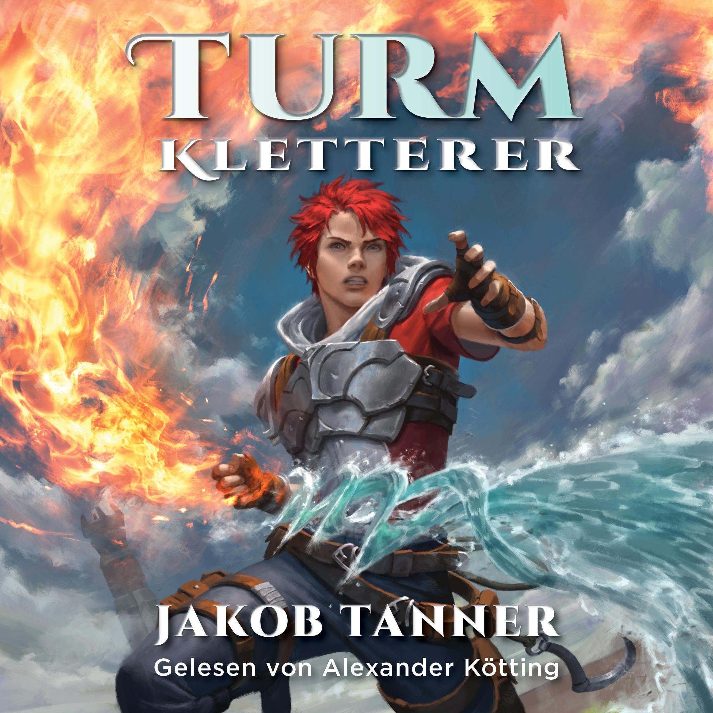 Cover art for Turmkletterer: Ein Fantasy-LitRPG-Roman [Tower Climber: A Fantasy LitRPG Novel]