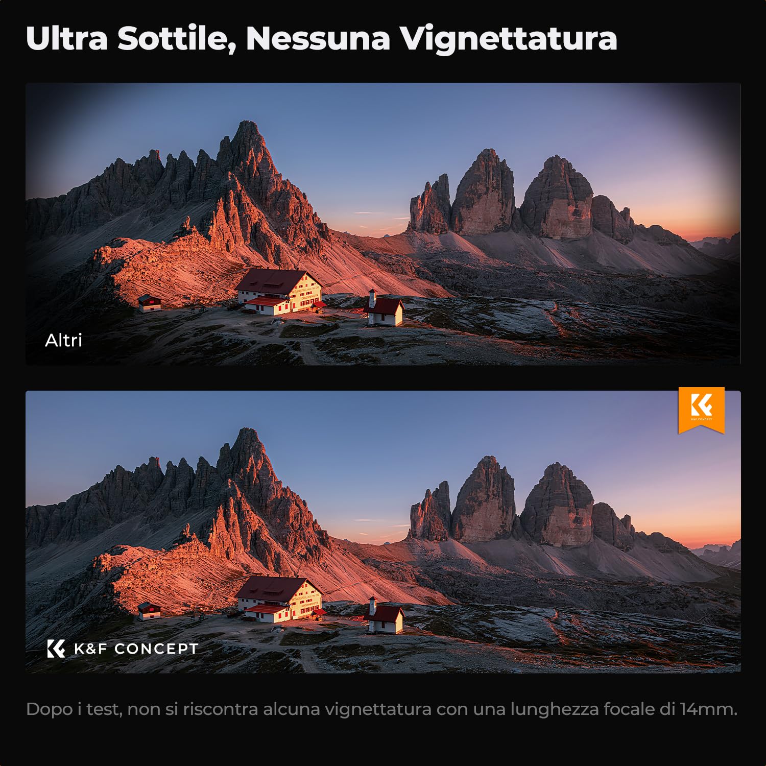 K&F CONCEPT Filtro UV 67 mm Nano-Klear Vetro Ottico con Nano-Rivestimento
