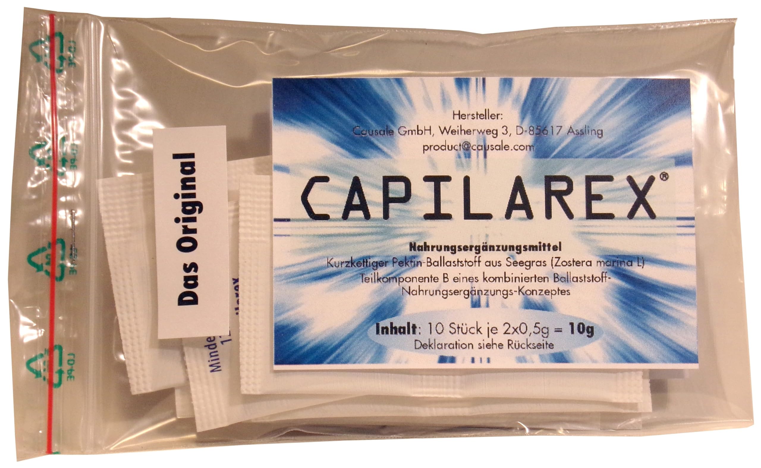 (Pektin-Ballaststoff) - 10 g - Neu