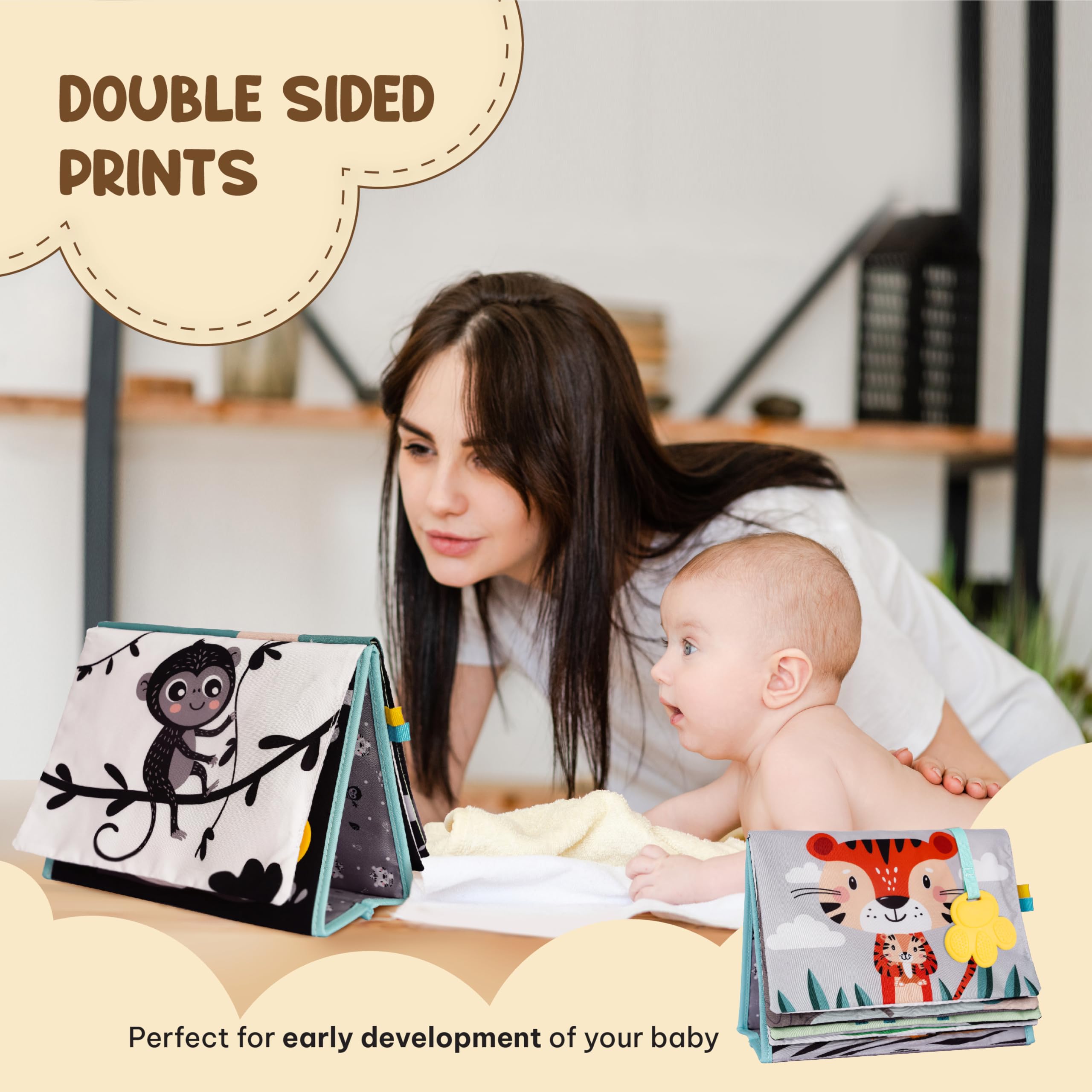 Amazon.com: TINITIGIES Tummy Time Mirror for Babies 0-6 Months