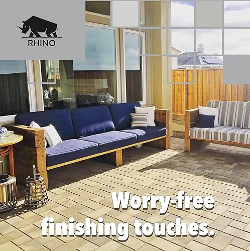 Miniatura 9 de Rhino - Arena polimérica Power Bond Plus para adoquines y junturas de piedra hasta un máximo de 2 pulgadas (20 libras, beige)