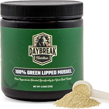 Pure Green Lipped Mussel Powder for Dogs and Cats, 75 Grams