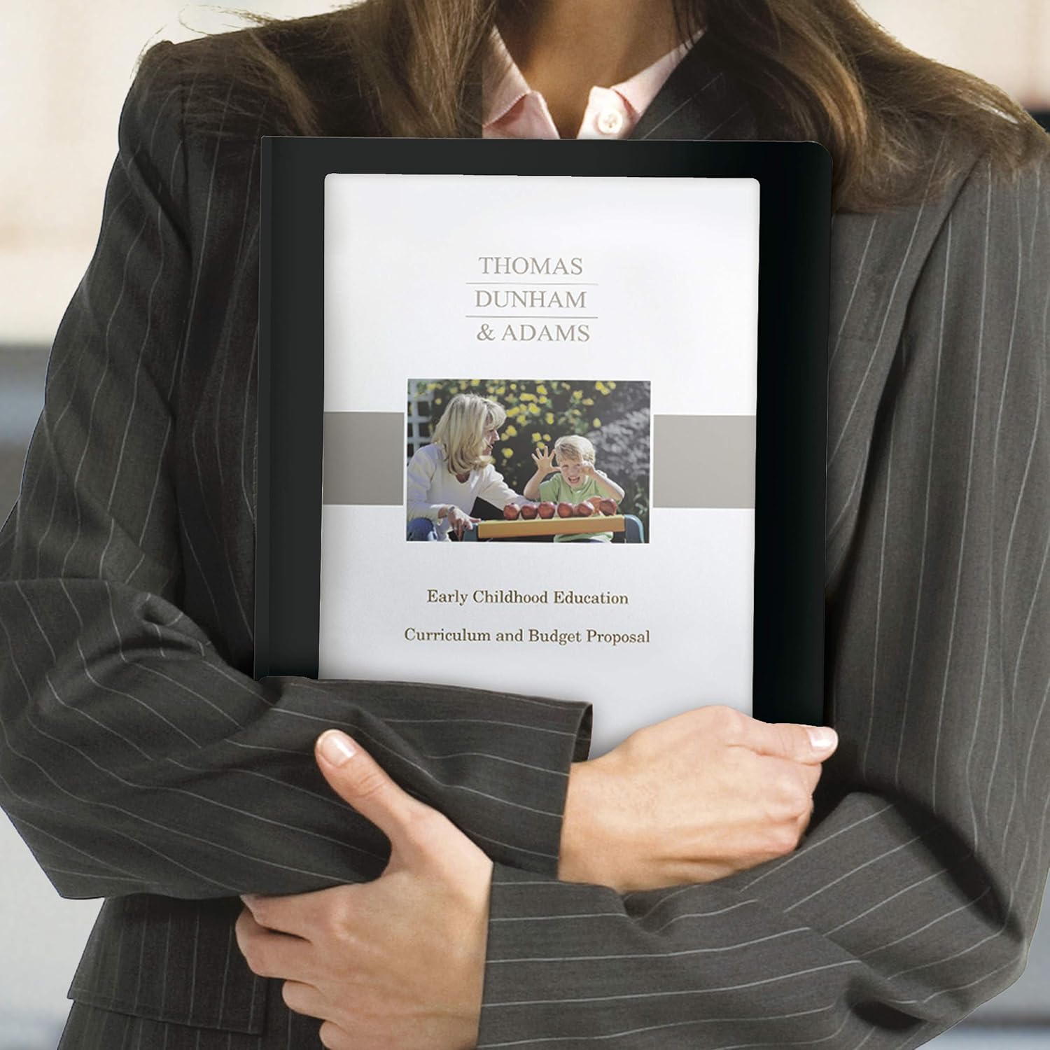 Smead Frame View Poly Report Cover, Three Double Tang Side Fasteners, Letter Size, Black/Clear Front, 5 per Pack (86020) : Business Report Covers : Office Products