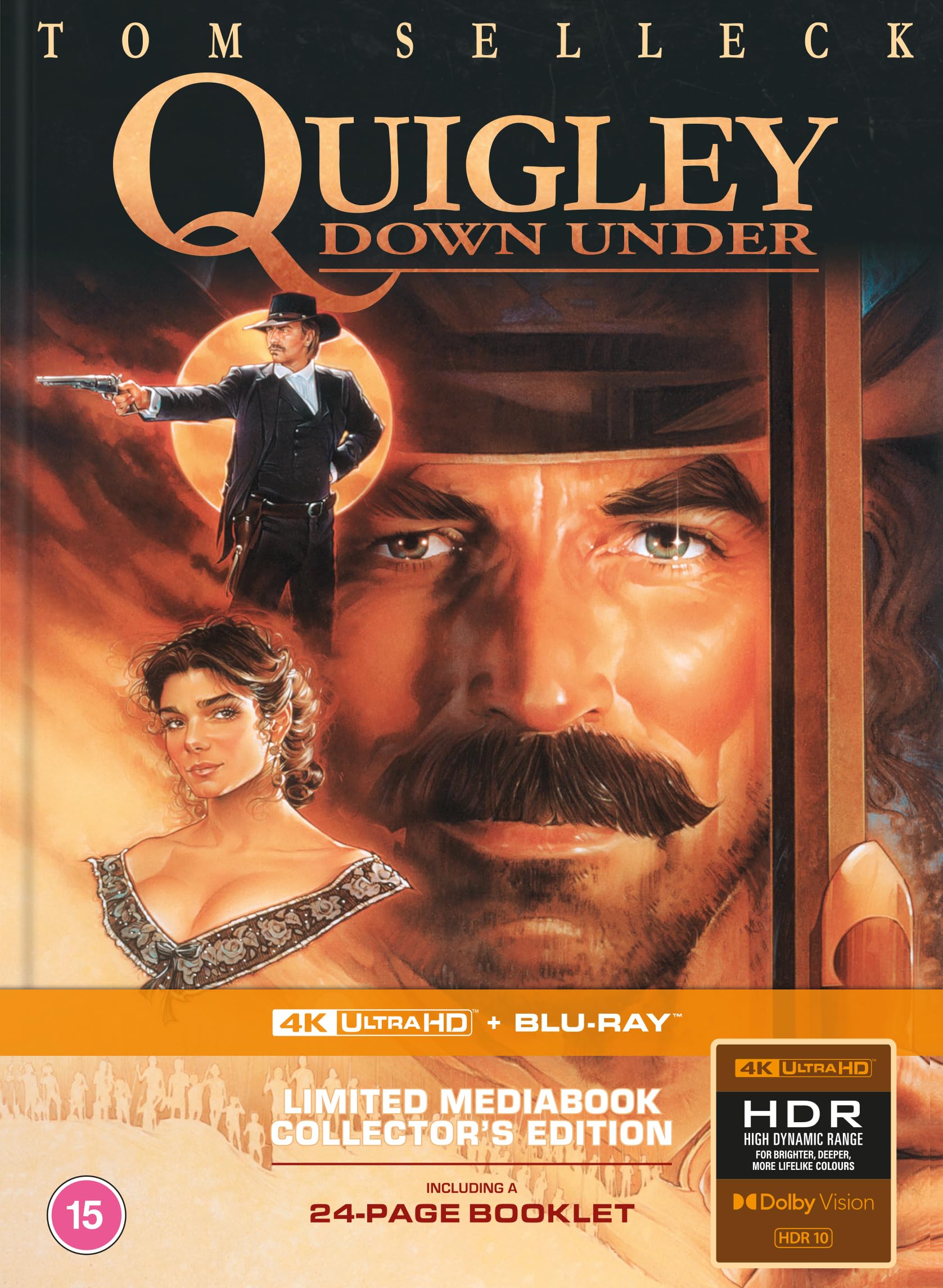 Quigley Down Under [4K Ultra HD & Blu-Ray] Mediabook [Region B]