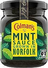 Colman's Classic Mint Sauce | Gewürzsoße aus Minze zum Würzen von Lamm, Salatdressings, Guacamole | (1 Stück (1 x 165g))