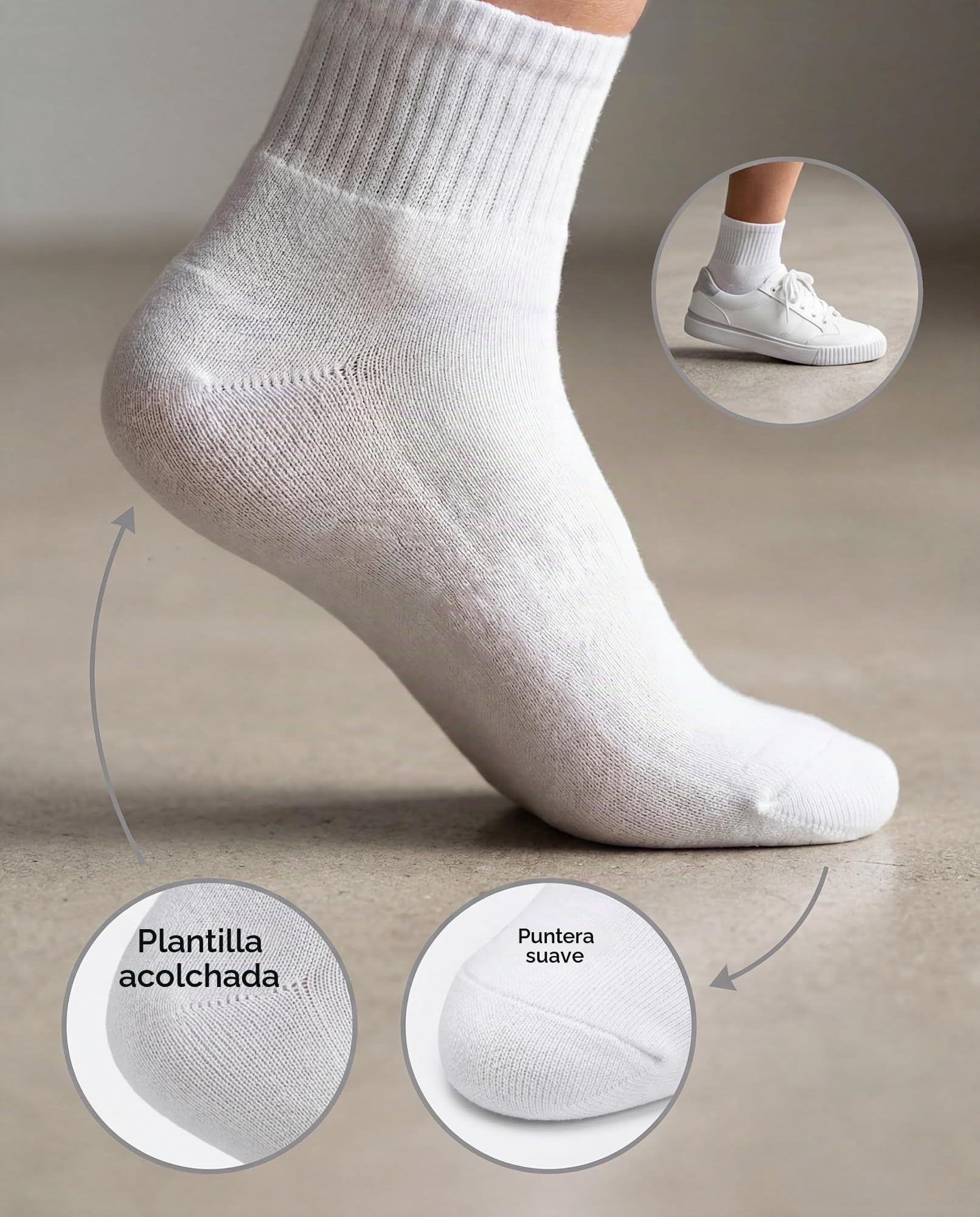 HUE Calcetines (Pack de 6) para Mujer