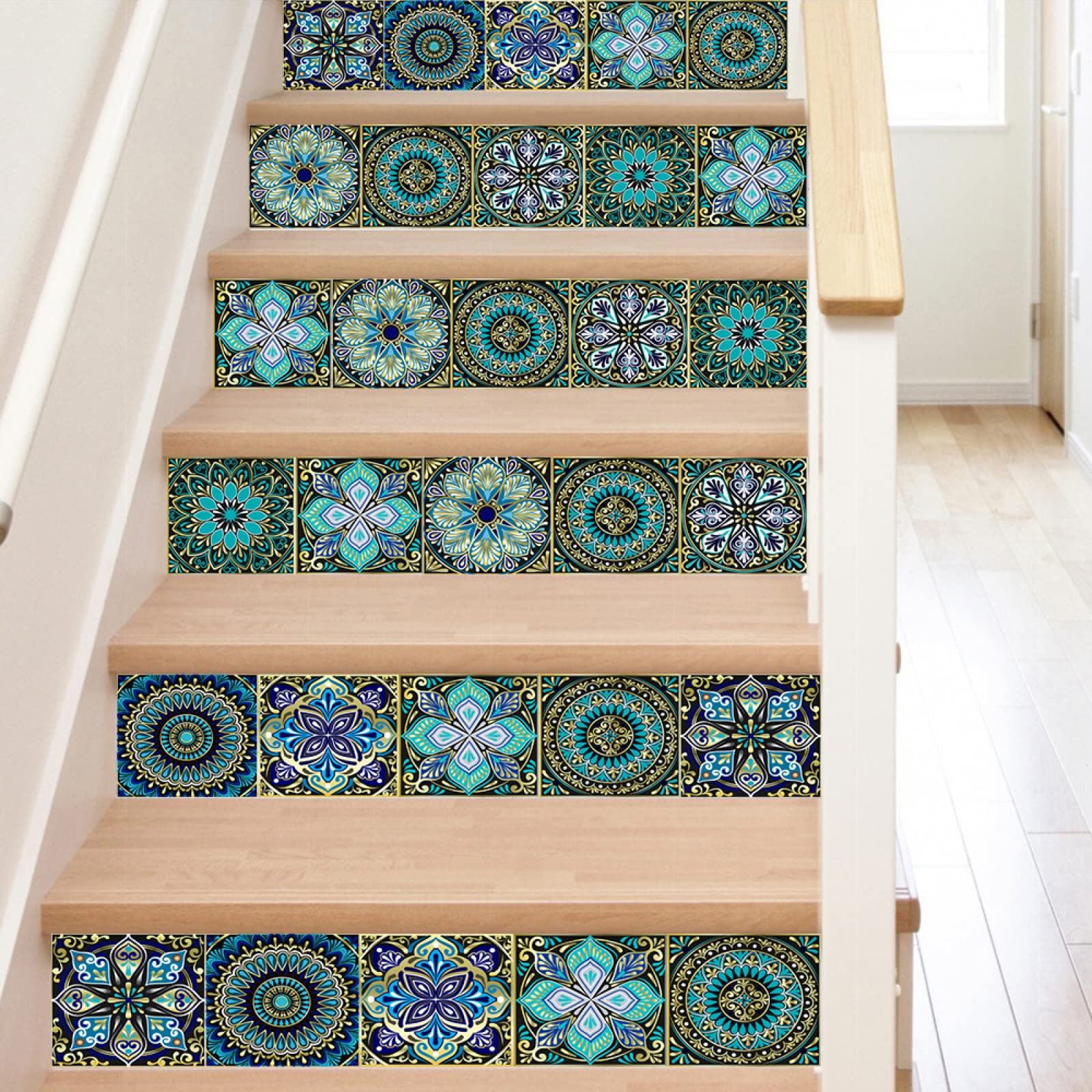 Tegelstickers Retro Groene PVC Vloertegels Zelfklevende Waterdichte Oliebestendige Badkamer Decor, Doe-het-zelf Peel and Stick Muurtegels, Spatfolie voor Keuken 36 stuks (15 x 15 cm