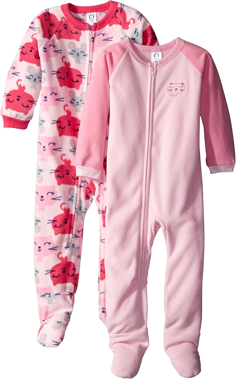 Gerber Baby-Girls 2-Pack Blanket Sleeper - Closeout