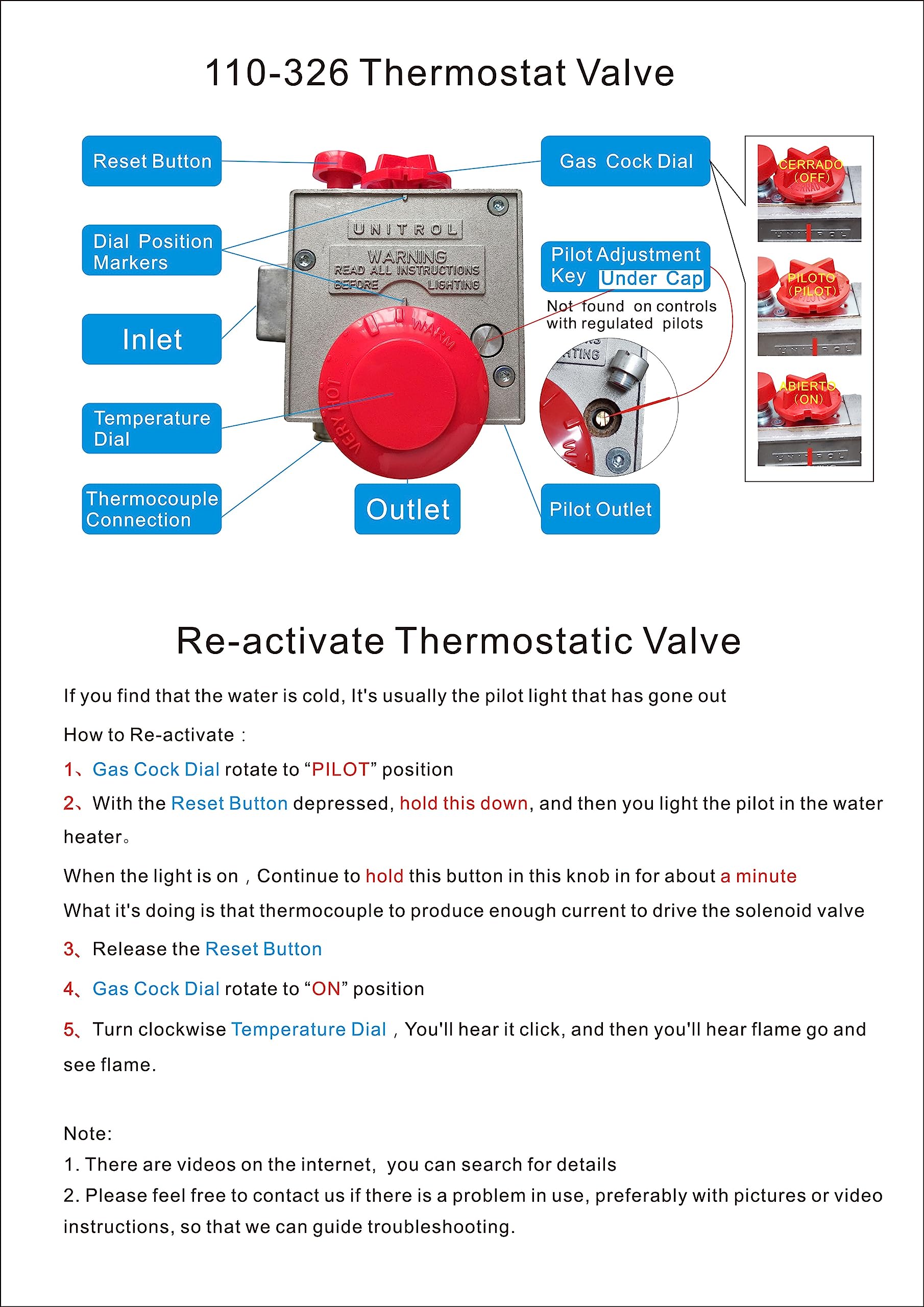 Heater Temperature Setting How To Turn On Gas Hot Water Heater