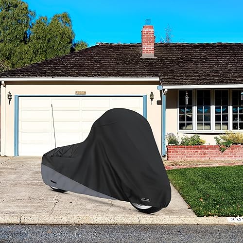 Miniatura 7 de XYZCTEM Funda para motocicleta para modelos Touring Harley Davidson Road King Road Glide Street Glide Electra Glide Low Rider-ST para interiores y