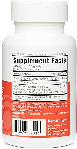 Miniatura 2 de Nuestra defensa sin OMG vitamina Cequináceazinc inmune saludable apoyo