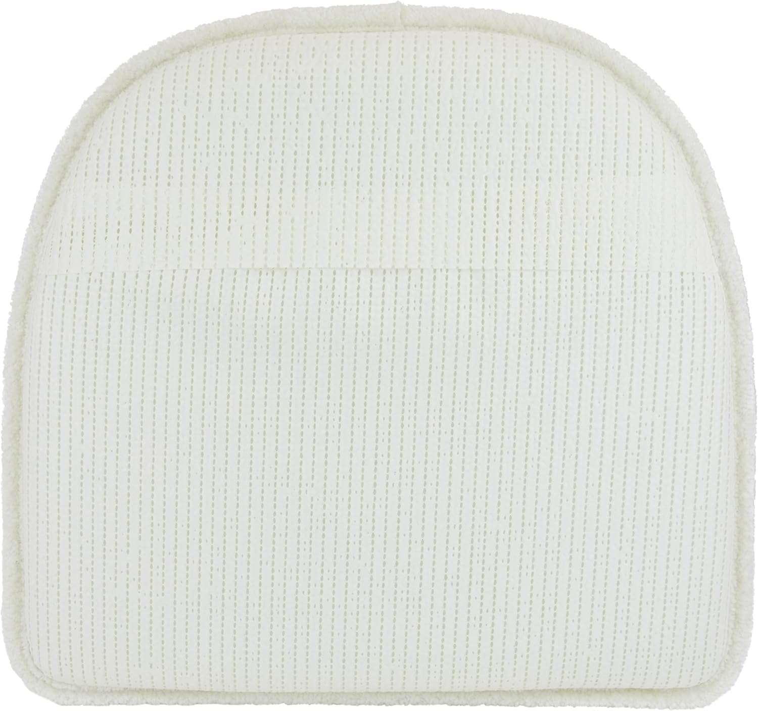 Klear Vu Raindrop The Gripper Non Slip Chair Cushions, Soft & Comfortable Seat Pad, Sitting Pillow for Kitchen, Dining or Office, 2 Count (Pack of 1), White