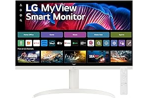 LG MyView 27 inch 4K UHD HDR10 Smart Monitor: The Perfect Display...