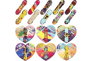 Valentine's Day Finger Skateboards and Greeting Cards