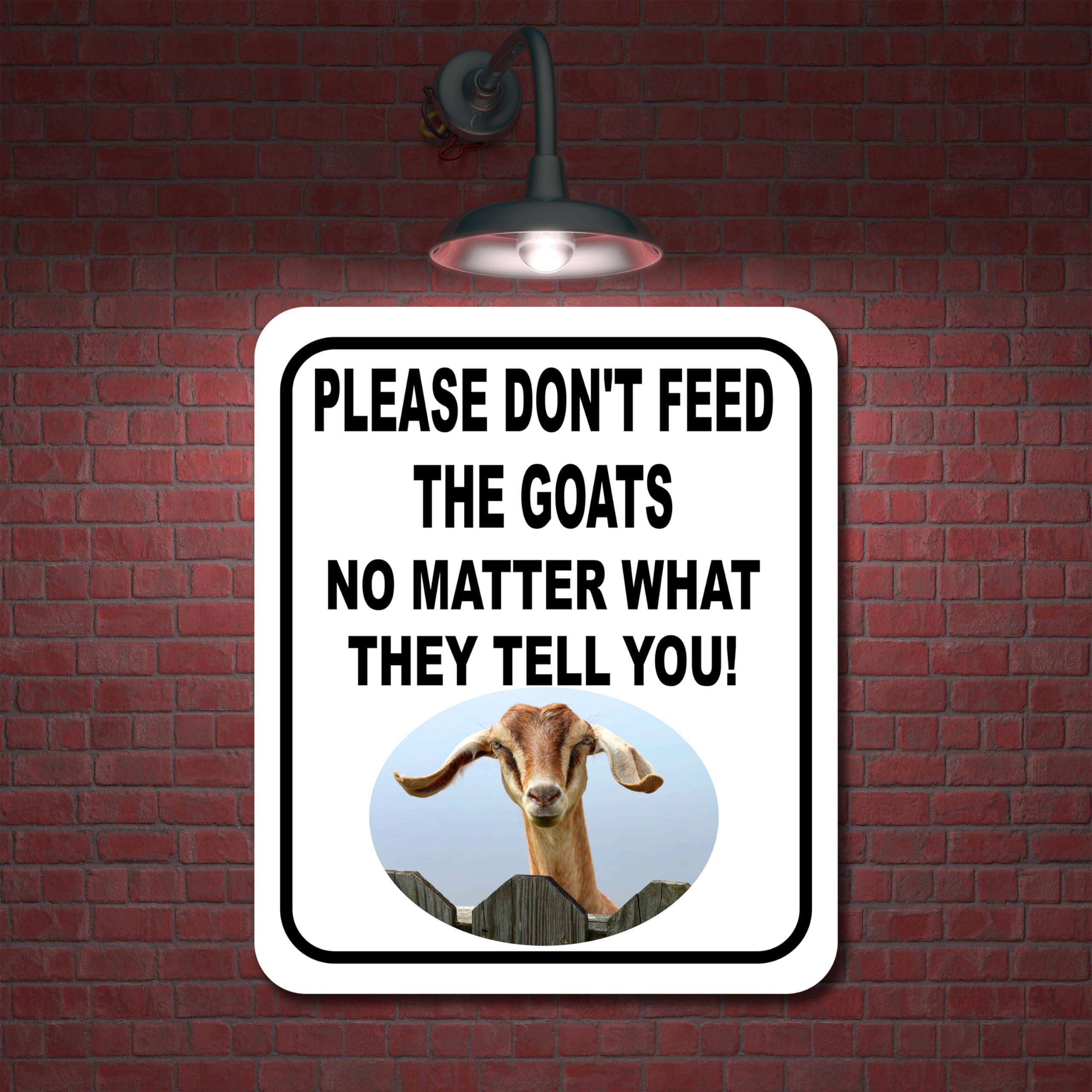 Amazon.com : Please Dont Feed The Goats No Matter What They Tell