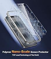 Vista 665 de Diaclara - Funda diseñada para iPhone 15 Plus de 6.7 pulgadas, transparente, cuerpo completo, con protector de pantalla, resistente de protección