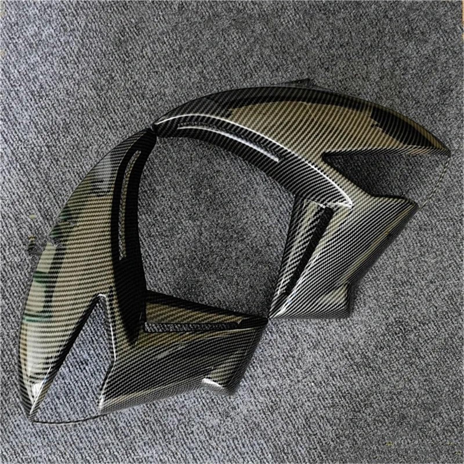 Motocykl Przednia Osłona Chłodnicy Osłona chłodnicy bocznej formowana wtryskowo, pasująca do Kawasaki ER-6N ER 6N ER6N 2009-2011, powłoka z włókna węglowego(A pair)