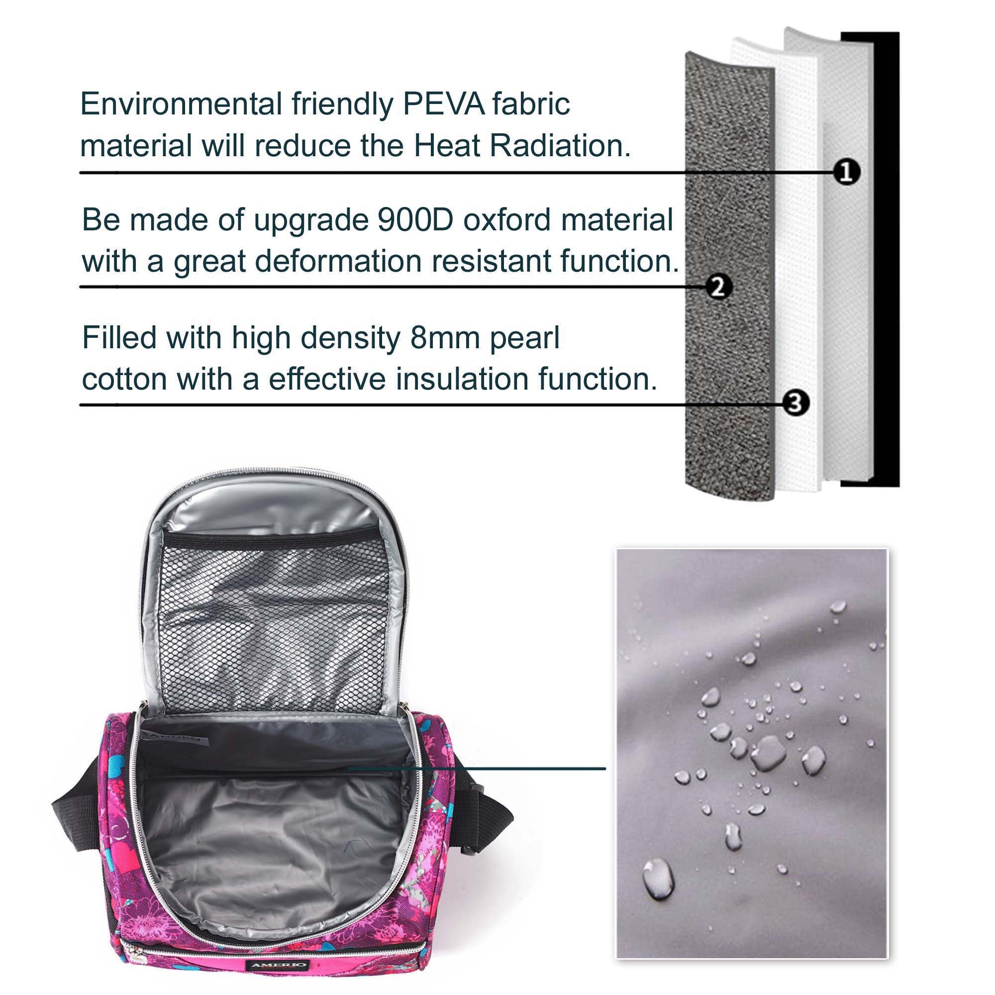 Boîtes à Déjeuner Pour Enfants, Sac à Déjeuner Isotherme Pour