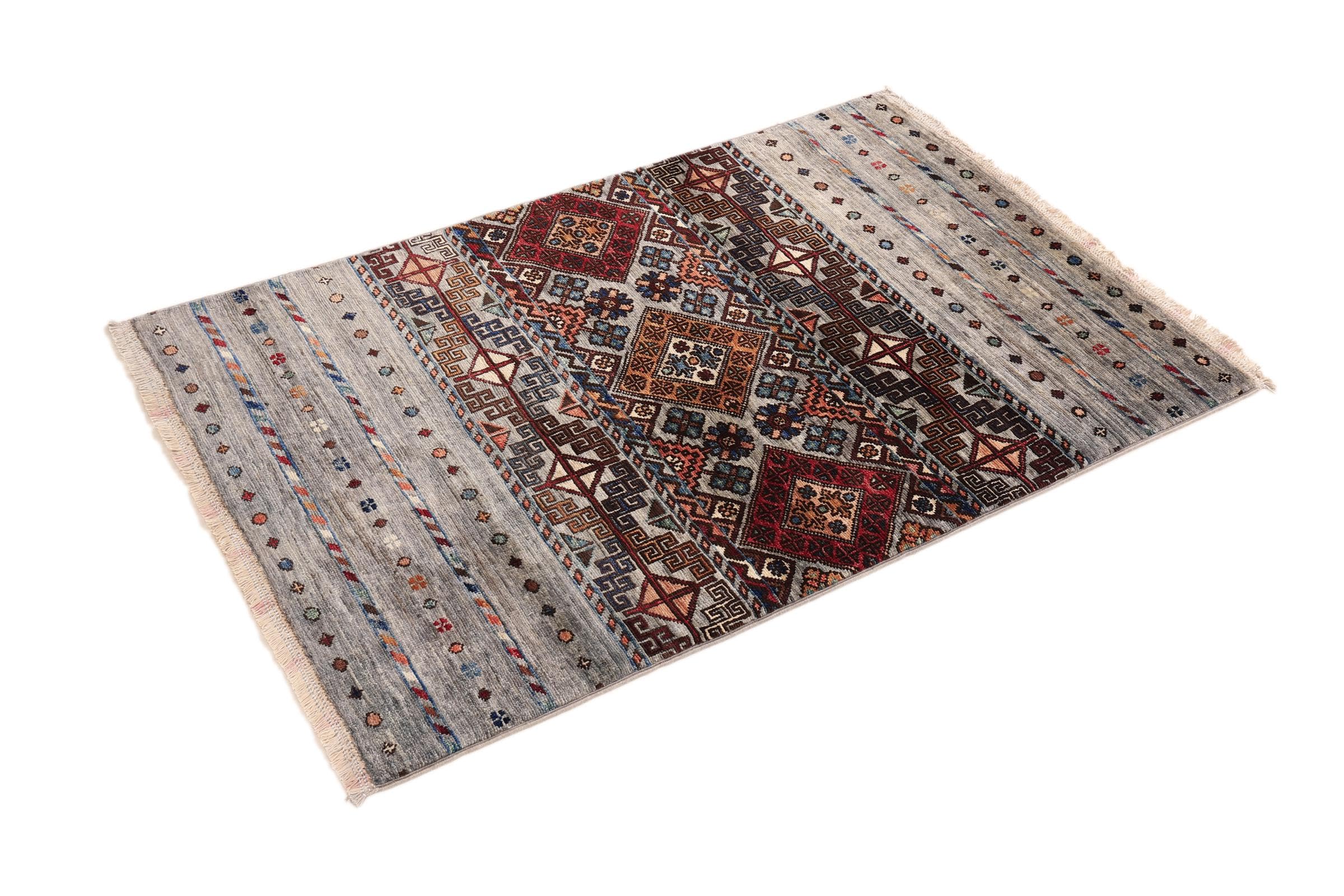 Arijana Shaal 83x121 Noué à la Main Tapis d'Orient Tapis Laine Pakistan