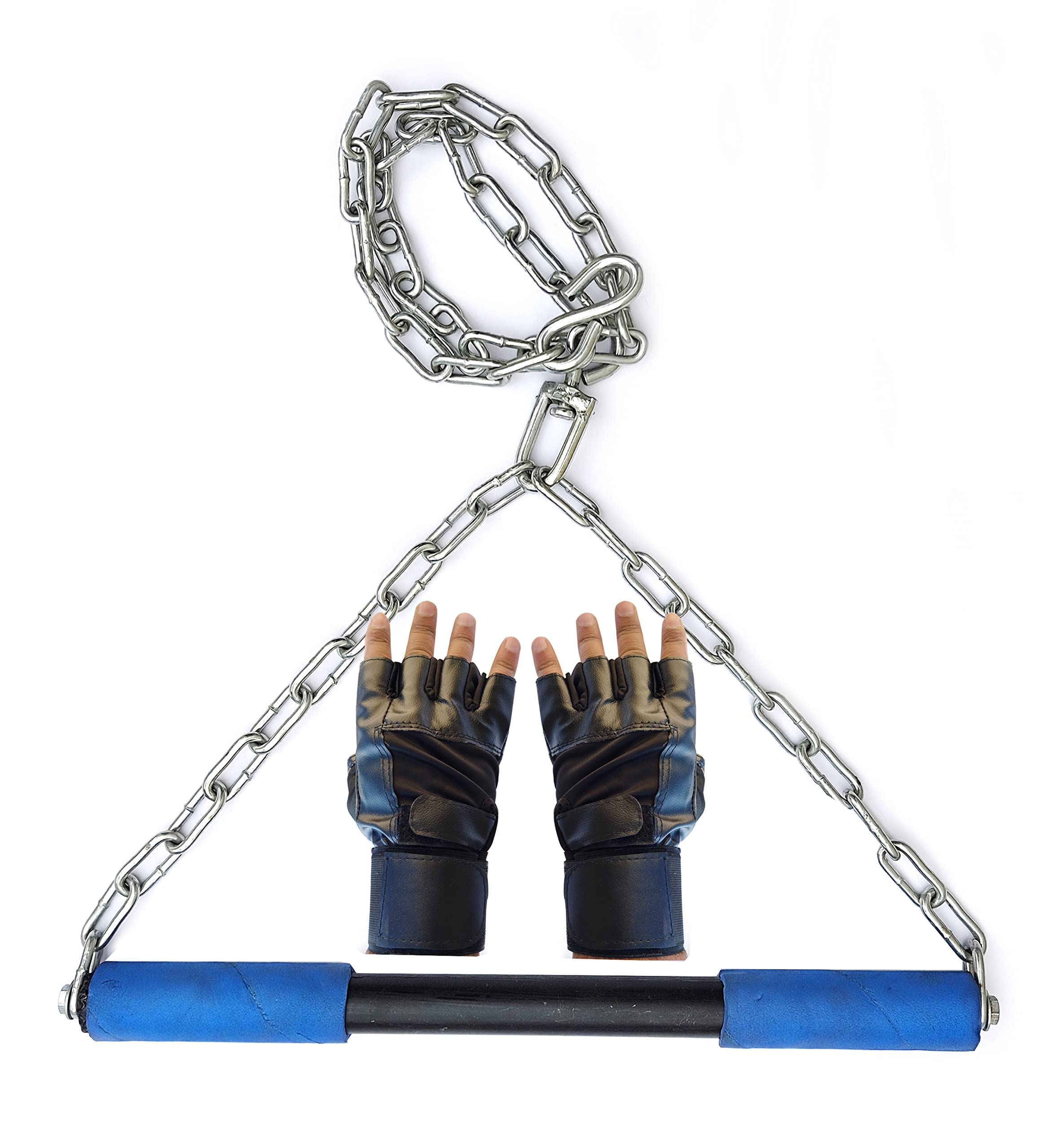 LEEPERD Hanging Rod Chinup Bar, Sangal Bar,Chin up Rod,Sangal Height Increaser and Pull Ups Exercise with Heavy Duty Chain Unisex Hanging/Sangal(Multicolor) (4 FEET) (B0BT54JKPJ) Amazon Price History, Amazon Price Tracker