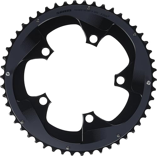 Sram Road Force22 X-Glide R 50T Yaw S3 - Tornillo oculto y perno no oculto aluminio 4331in BB30 o GXP 50-34 0197in color negro