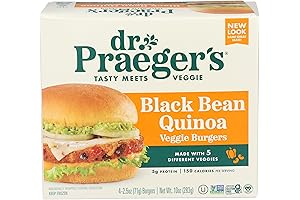 Dr. Praeger's Black Bean Quinoa Veggie Burgers