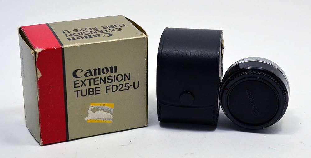 美品 Canon エクステンション チューブ EF25 EXTENSION Amazon.com : Canon EF25 Extension Tube : Camera Lens