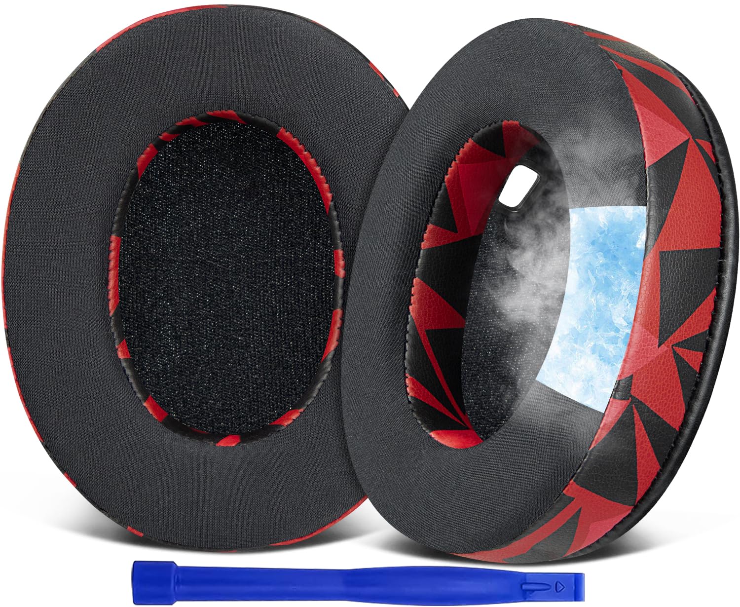 SOULWIT Cooling-Gel Earpads Replacement for Sony WH-1000XM4 (WH1000XM4) Headphones, Ear Pads Cushions with High-Density Noise Isolation Foam, Added