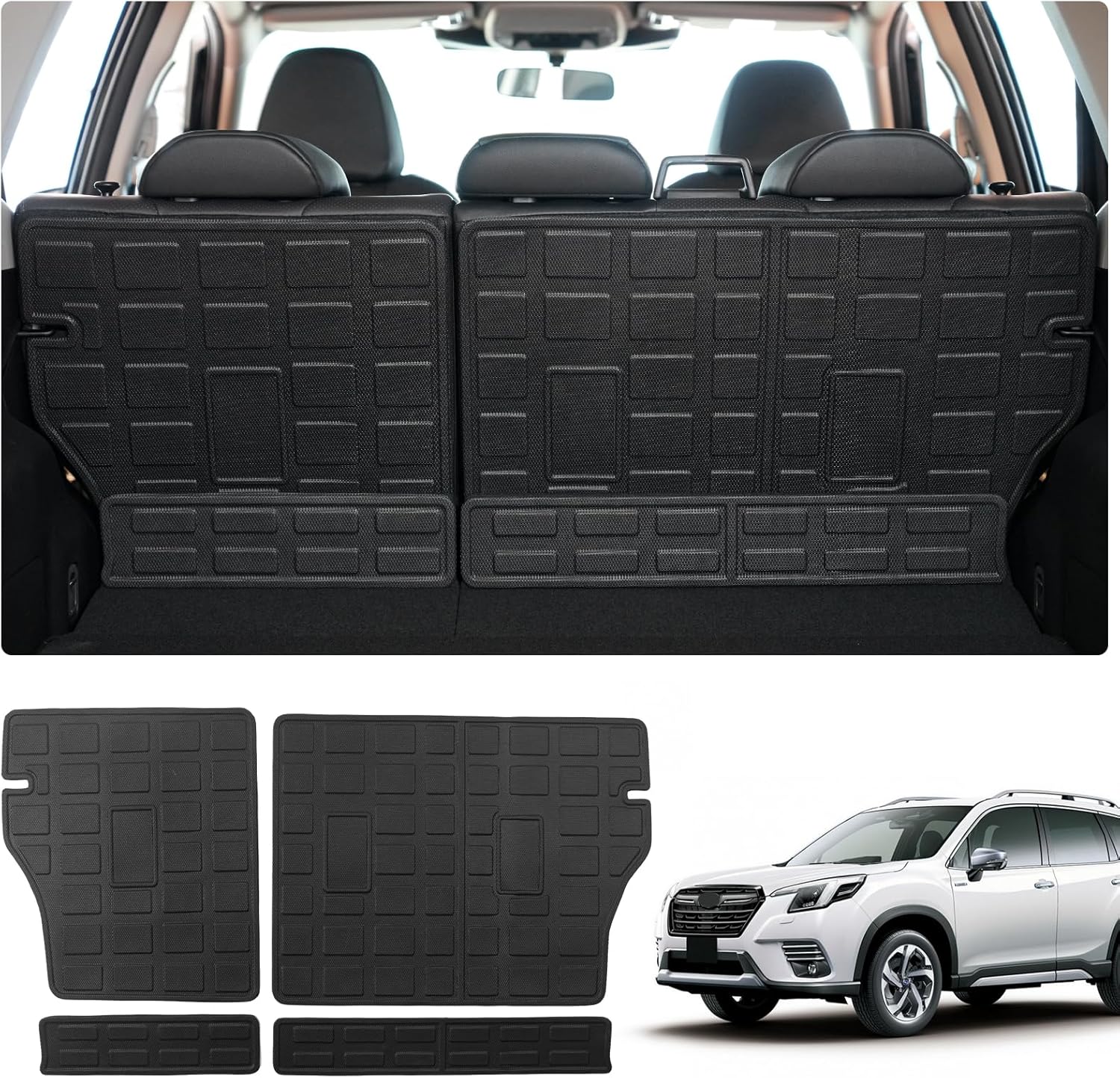 Thinzyou Fit 20192023 Subaru Forester Trunk Mat Cargo