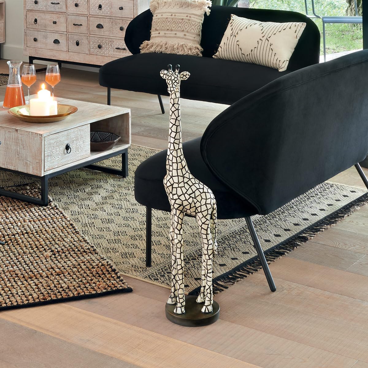 Atmosphera - Statue Girafe H89 cm