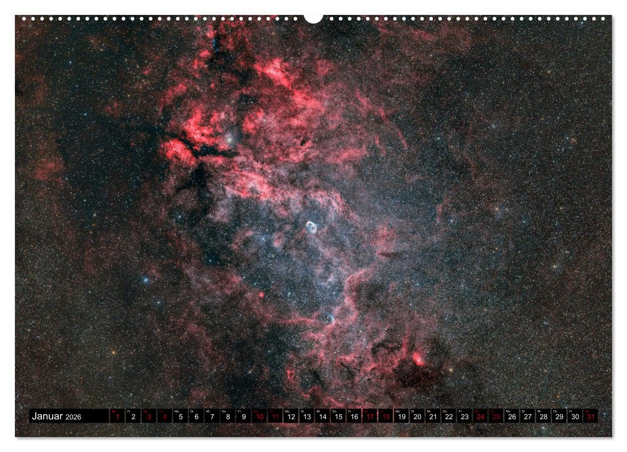 Deepsky 2026 (hochwertiger Premium Wandkalender 2026 DIN A2 quer), Kunstdruck in Hochglanz: Neue Bilder des bekannten Astrofotografen (CALVENDO Wissenschaft)