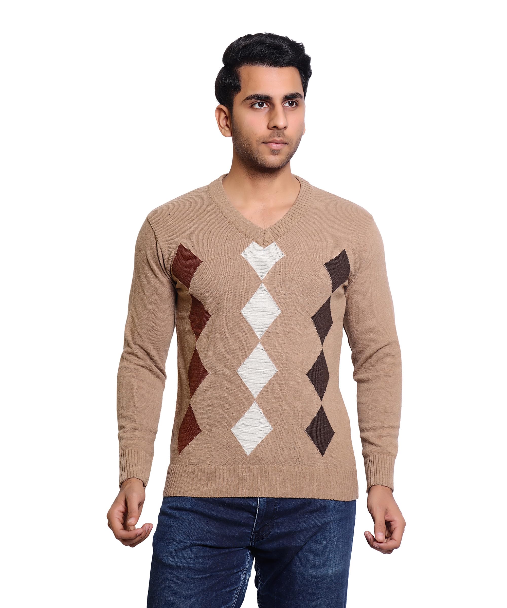 grand line Men's Cozy Wool Blend Winter Pullover Sweater-picture-55