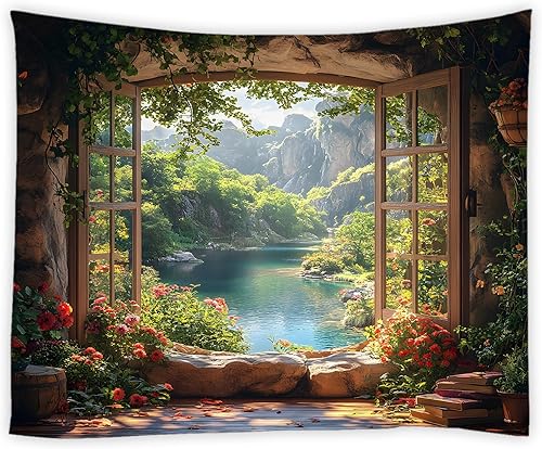 Miniatura 6 de Cyberpunk - Tapiz de neón con escena callejera, juego japonés, ciudad nocturna, decoración artística para dormitorio, sala de estar, dormitorio Azul