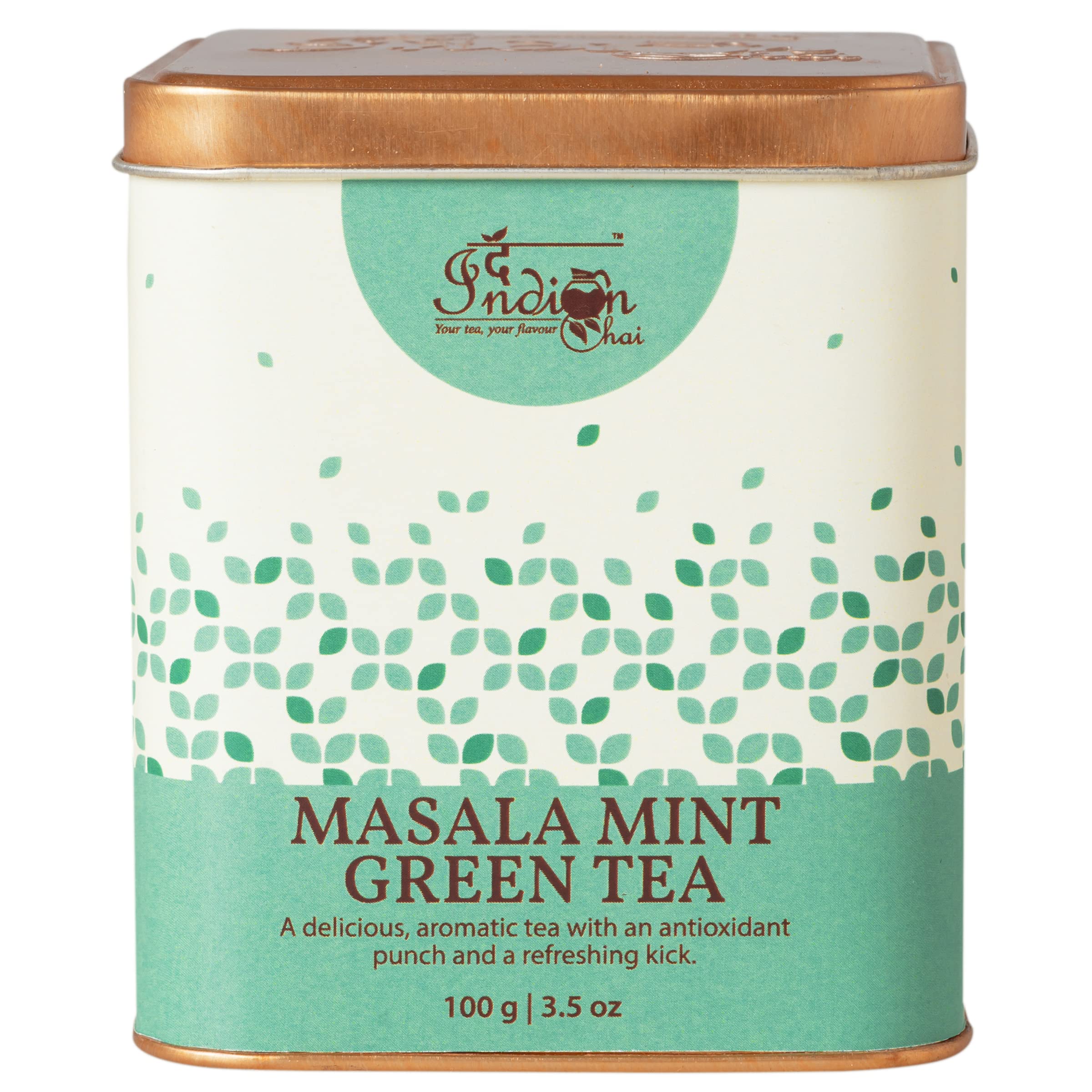 See full amazon price history chart for The Indian Chai - Masala Mint Green Tea 100 grams, Wellness, Flavor, and Vitality in Each Sip - Antioxidant Support, Digestive Aid, Immune Boost, Mental Clarity, and Respiratory Health The Indian Chai - Masala Mint Green Tea 100 grams, Wellness, Flavor, and Vitality in Each Sip - Antioxidant Support, Digestive Aid, Immune Boost, Mental Clarity, and Respiratory Health (B075FV7PGL) Amazon Price History, Amazon Price Tracker
