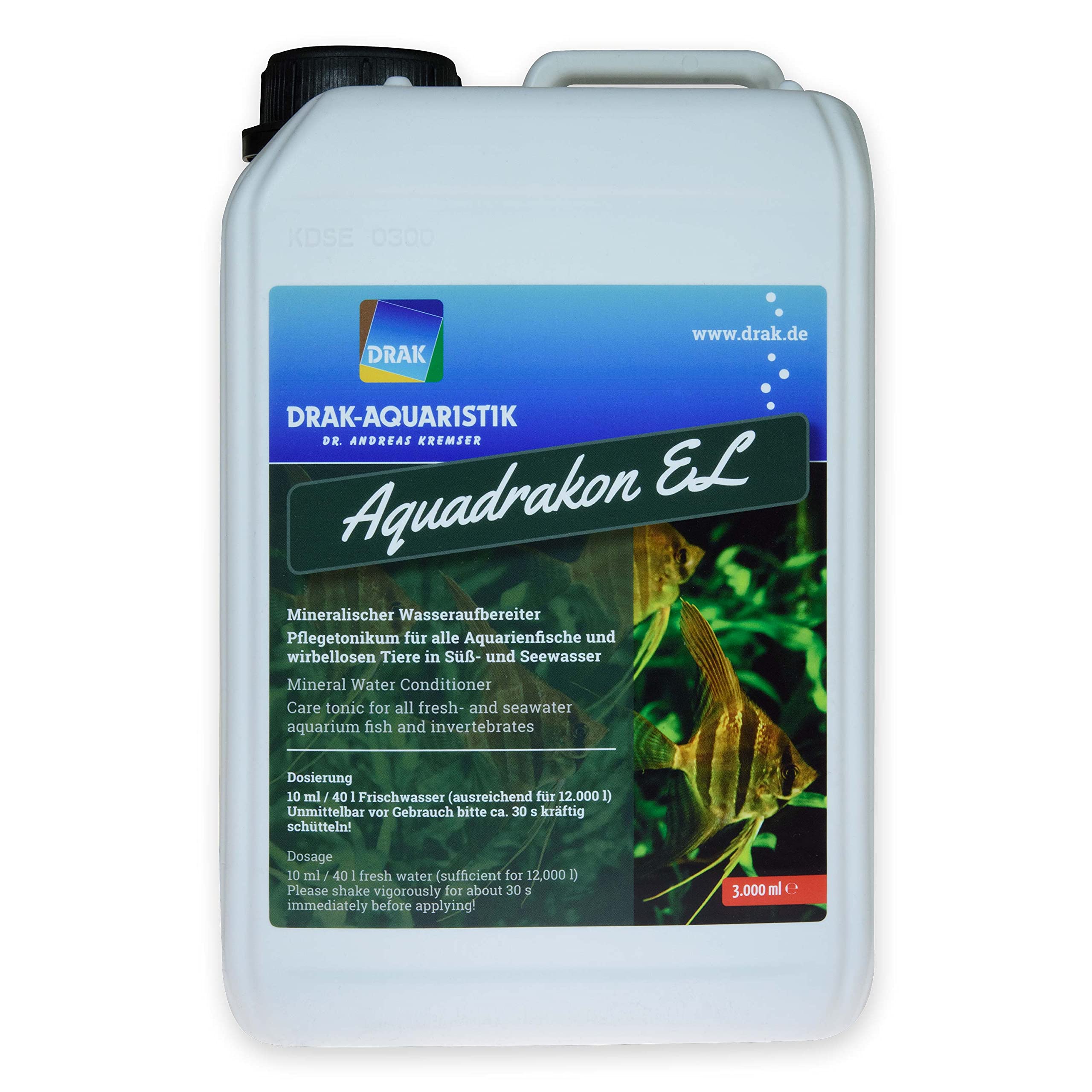 Aquadrakon EL Wasseraufbereiter 3,0 l Kanister