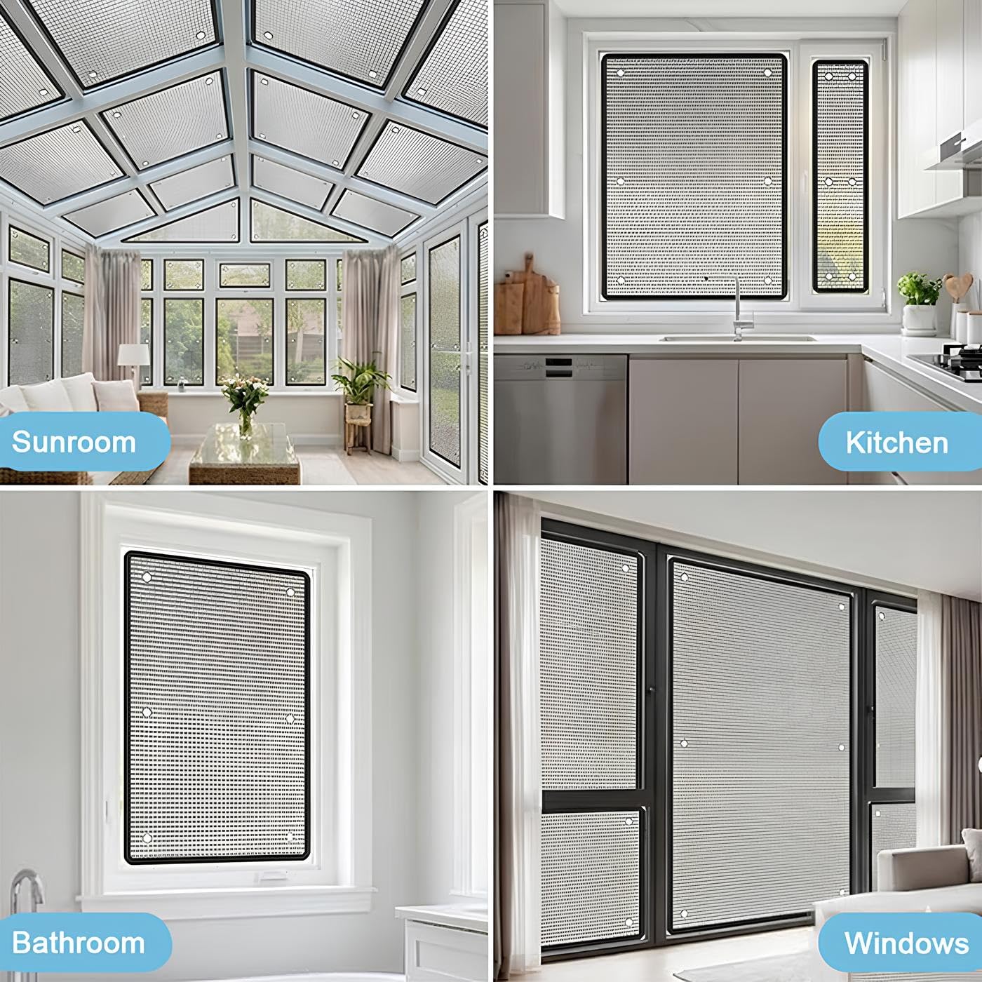 Película Aislante Térmico para Ventanas De Aluminio Doble Capa, Lámina De Aluminio Reflectante con Ventosas Película De Privacidad Aislante Termico Ventanas para Hogar Oficina(130x285cm)