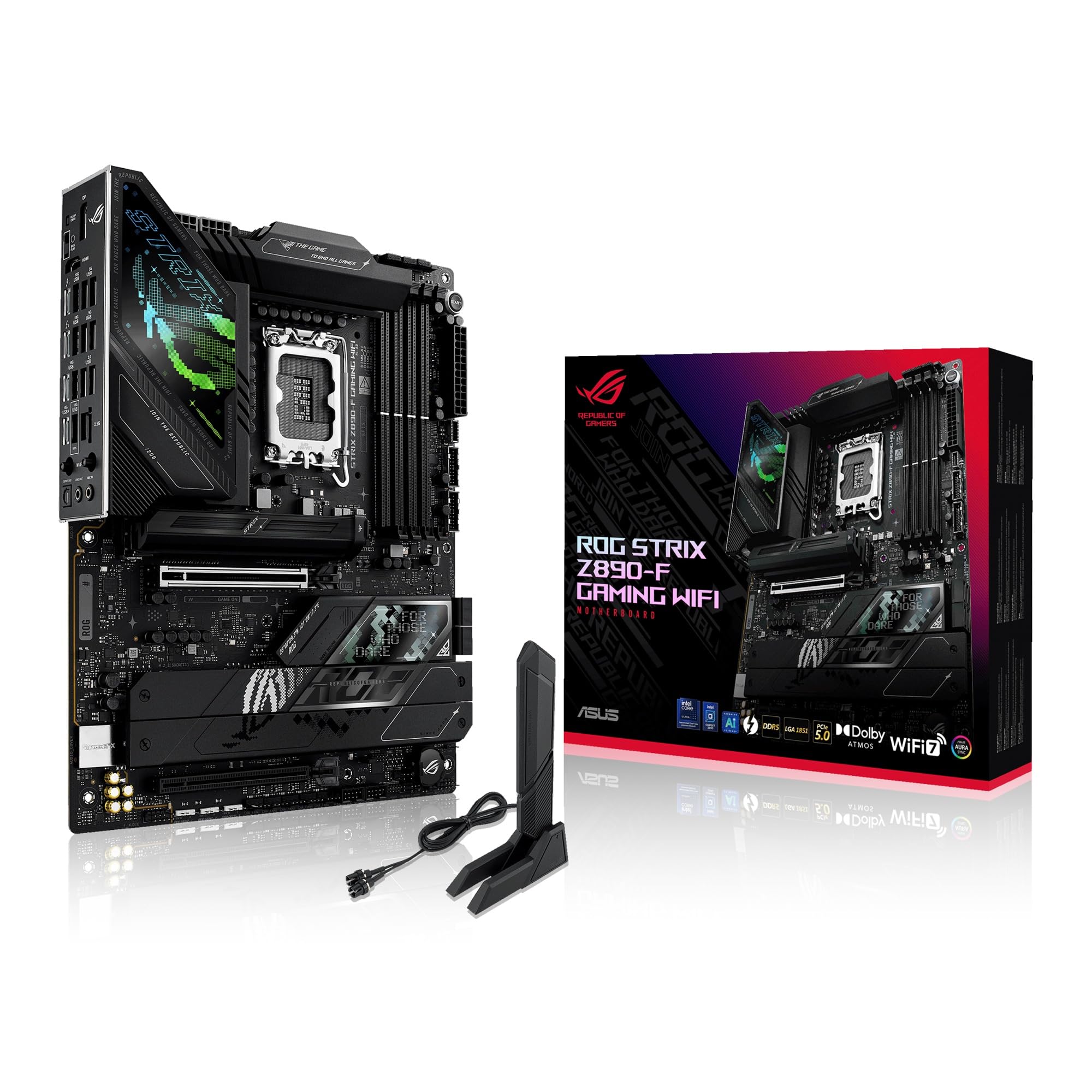 ASUS ROG Strix Z890-F Gaming WiFi, Scheda Madre Intel ATX, 16+1+2