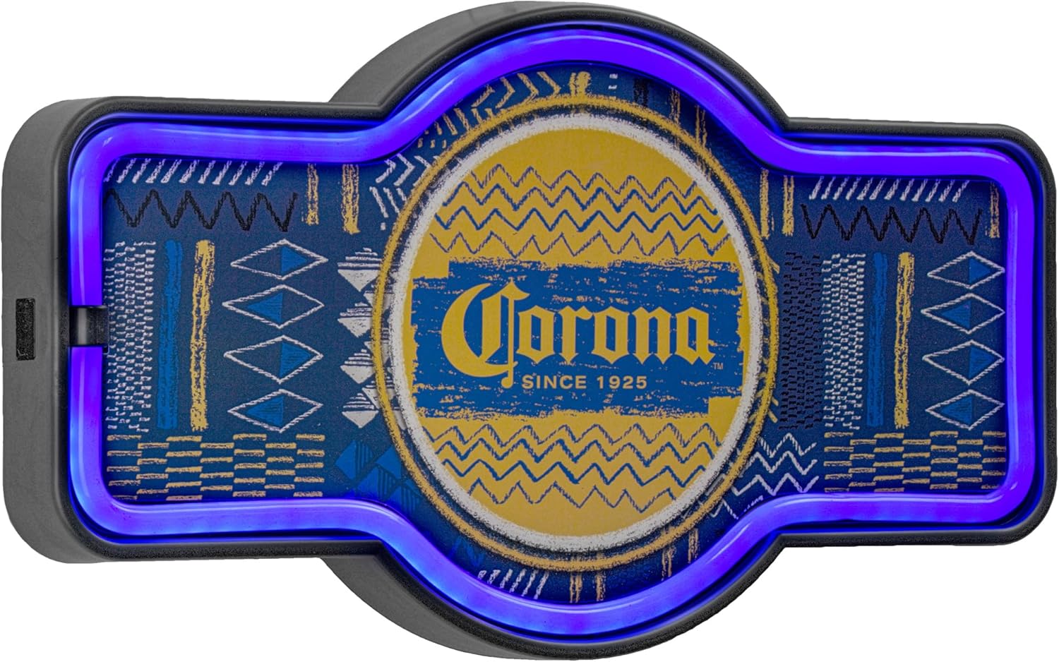 American Art Decor Letrero de pared LED de cuerda de neón, funciona con pilas y USB, decoración de habitación vintage, luces retro para bar, cueva