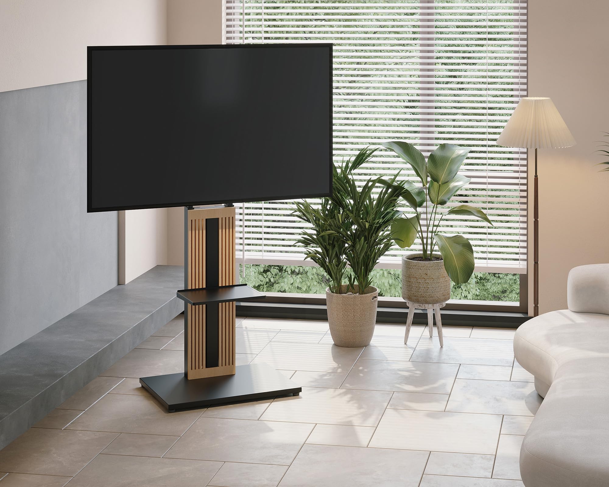 FITUEYES Ablage für Zen Serie Cantor Serie TV Ständer bis 10kg belastbar