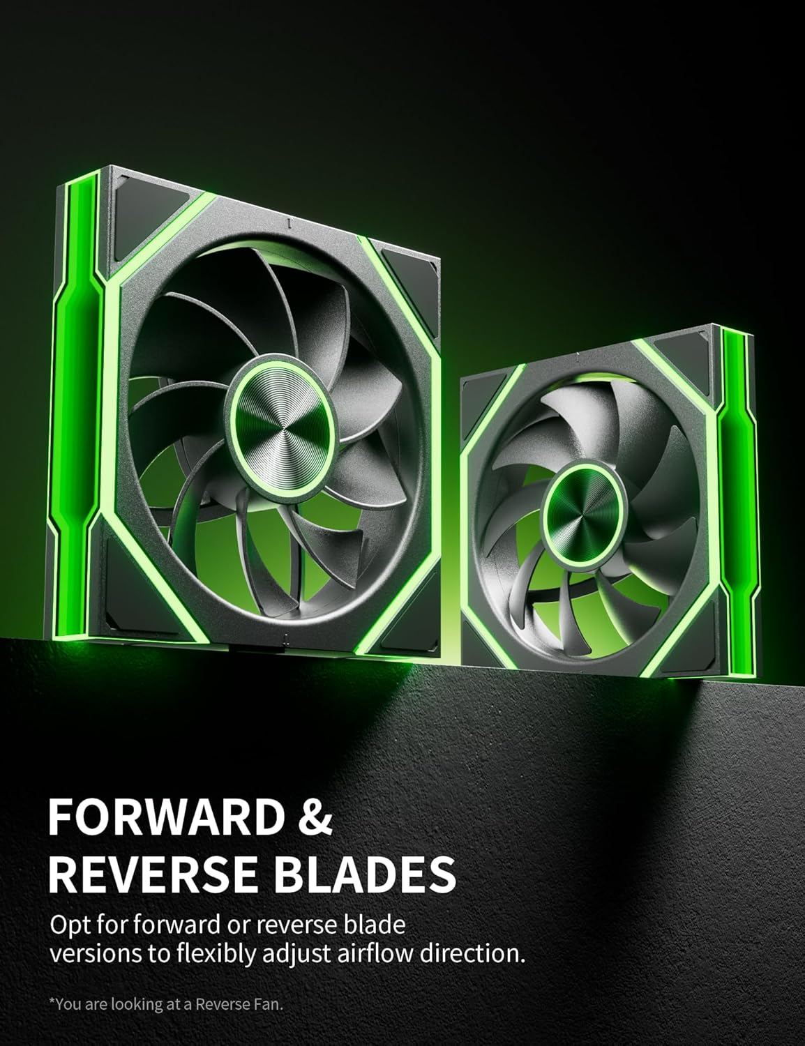 120mm Case Fan ARGB PWM High Airflow Computer Fan for PC Case/CPU Cooler/Radiator RGB PC Fans for Gamers/Content Creators/Quiet PC Enthusiasts (3-Pack)