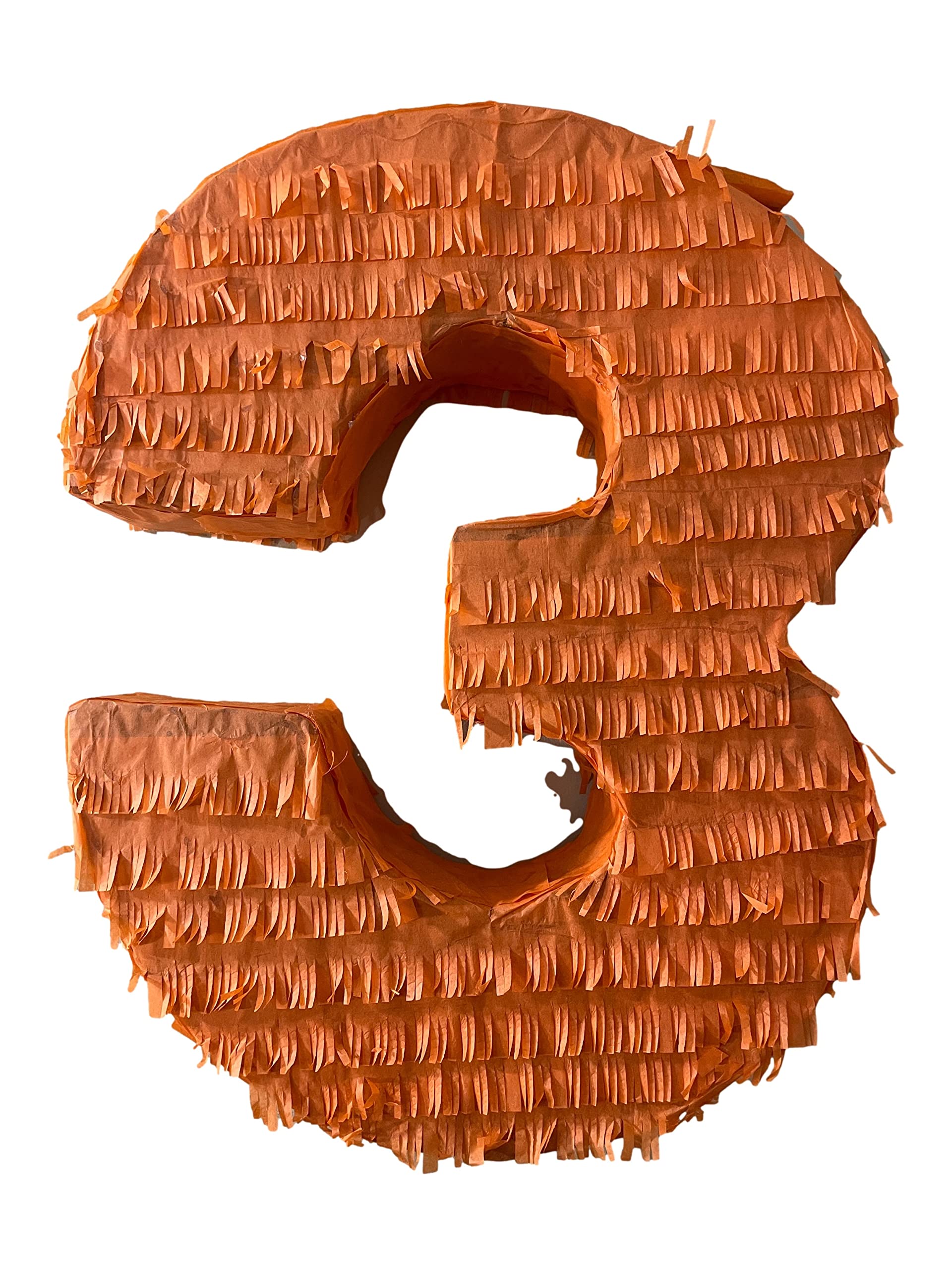 IPINATA Orange Number Three PinataA