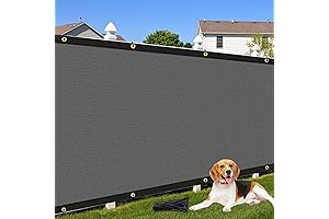 6'X 50' Privacy Fence Screen 90% Blockage