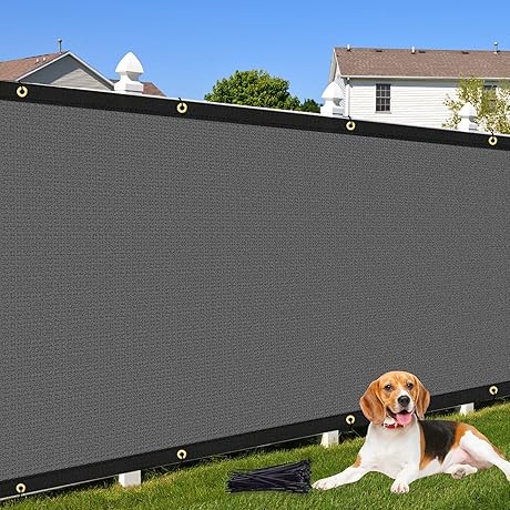 6'X 50' Privacy Fence Screen 90% Blockage