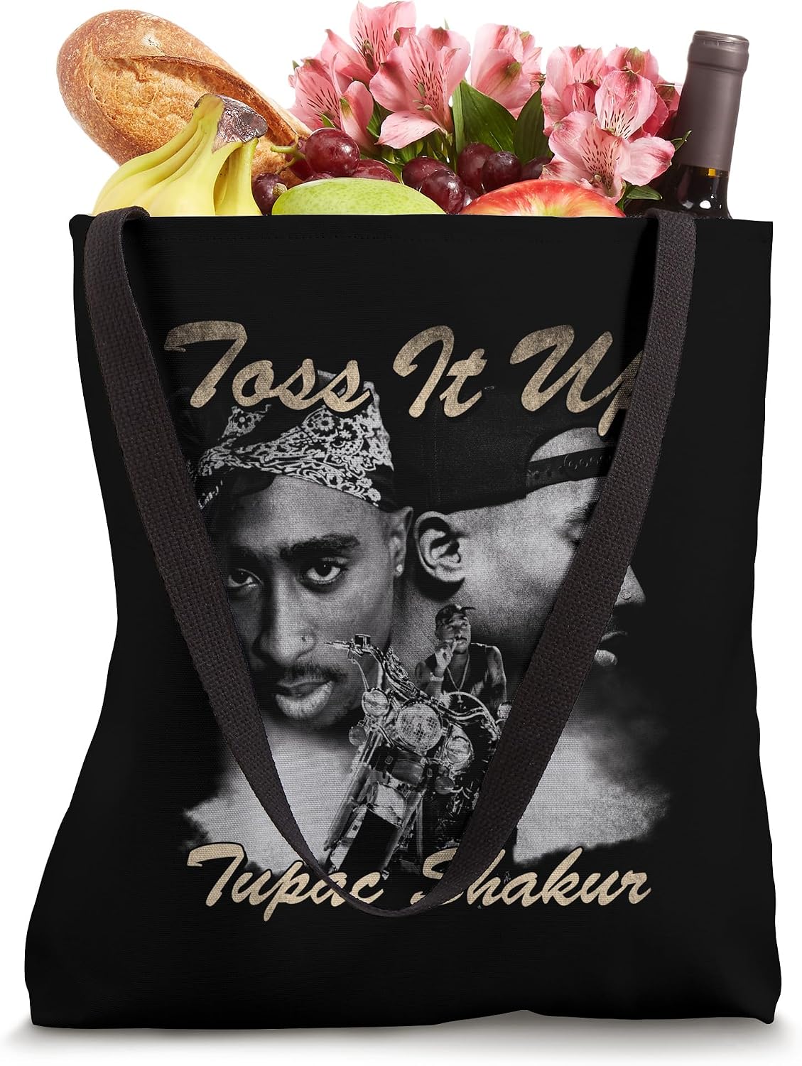 Official Tupac Toss It Up Tote Bag