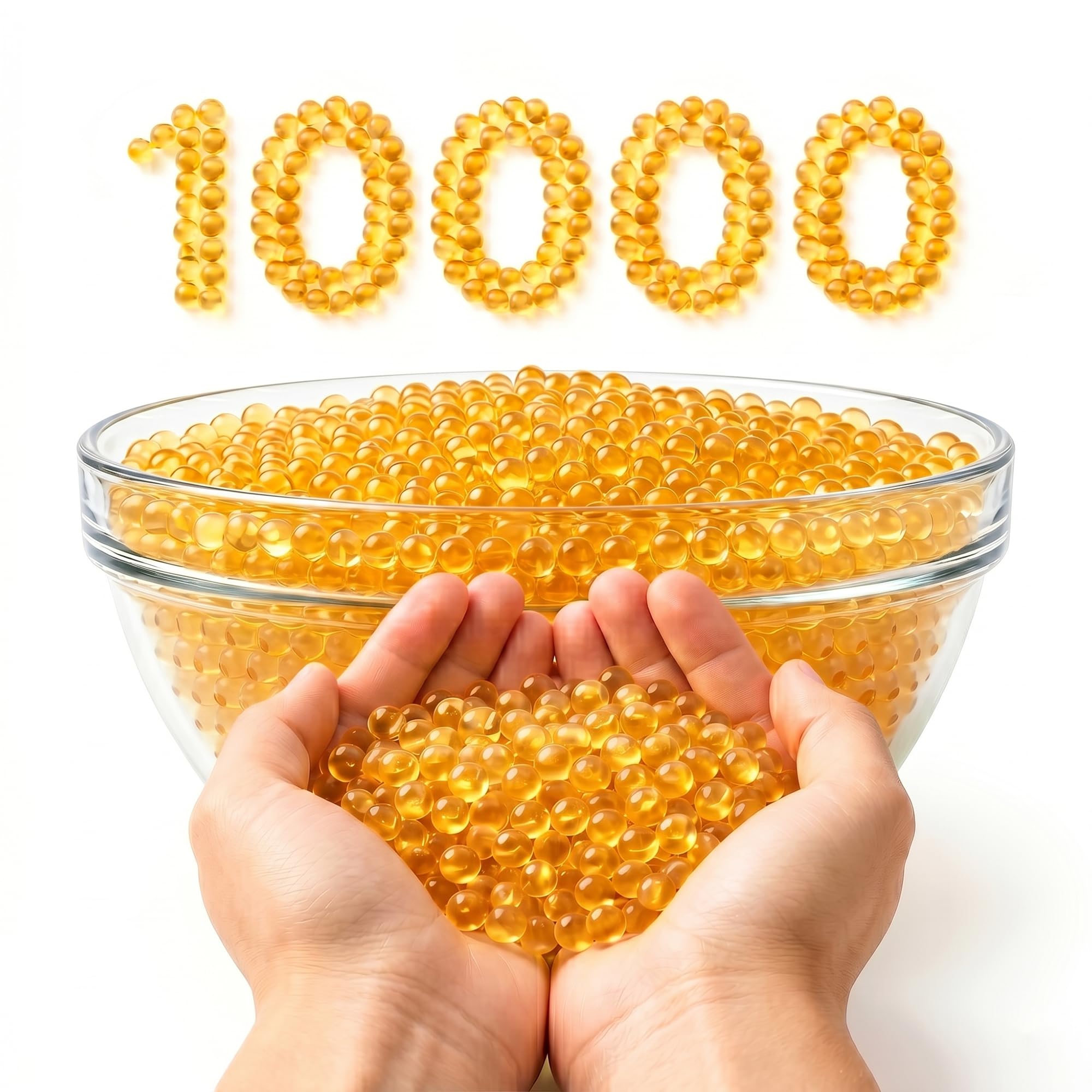 VERAT Water Beads - 50,000 Pack for Vase Fillers & Decor -17