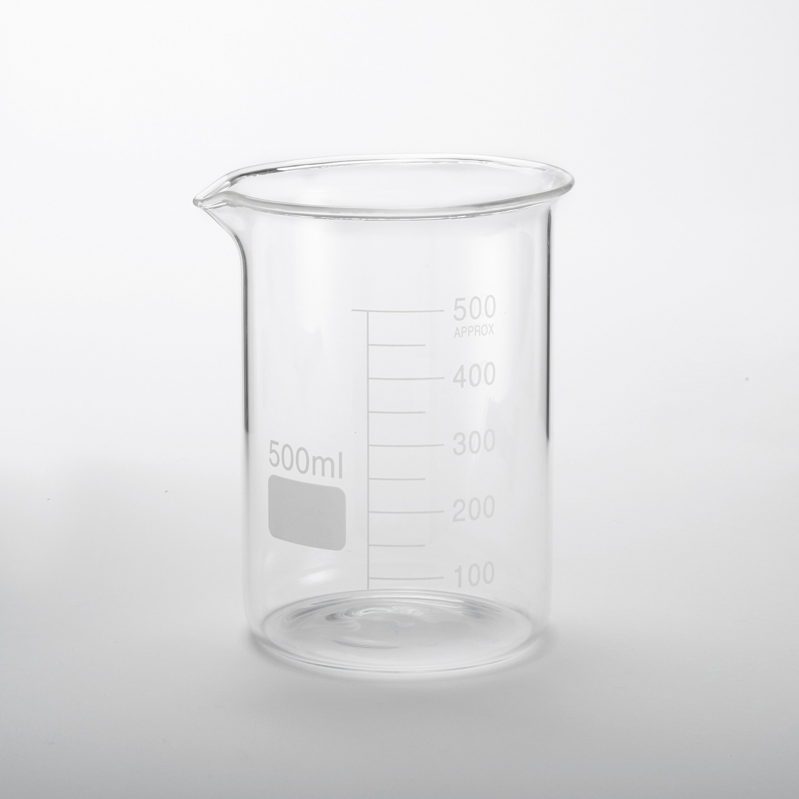 American Metalcraft GBE17 Chemistry Beaker, Glass, 17 oz. Capacity, 3-1/4" Diameter, 5" Height