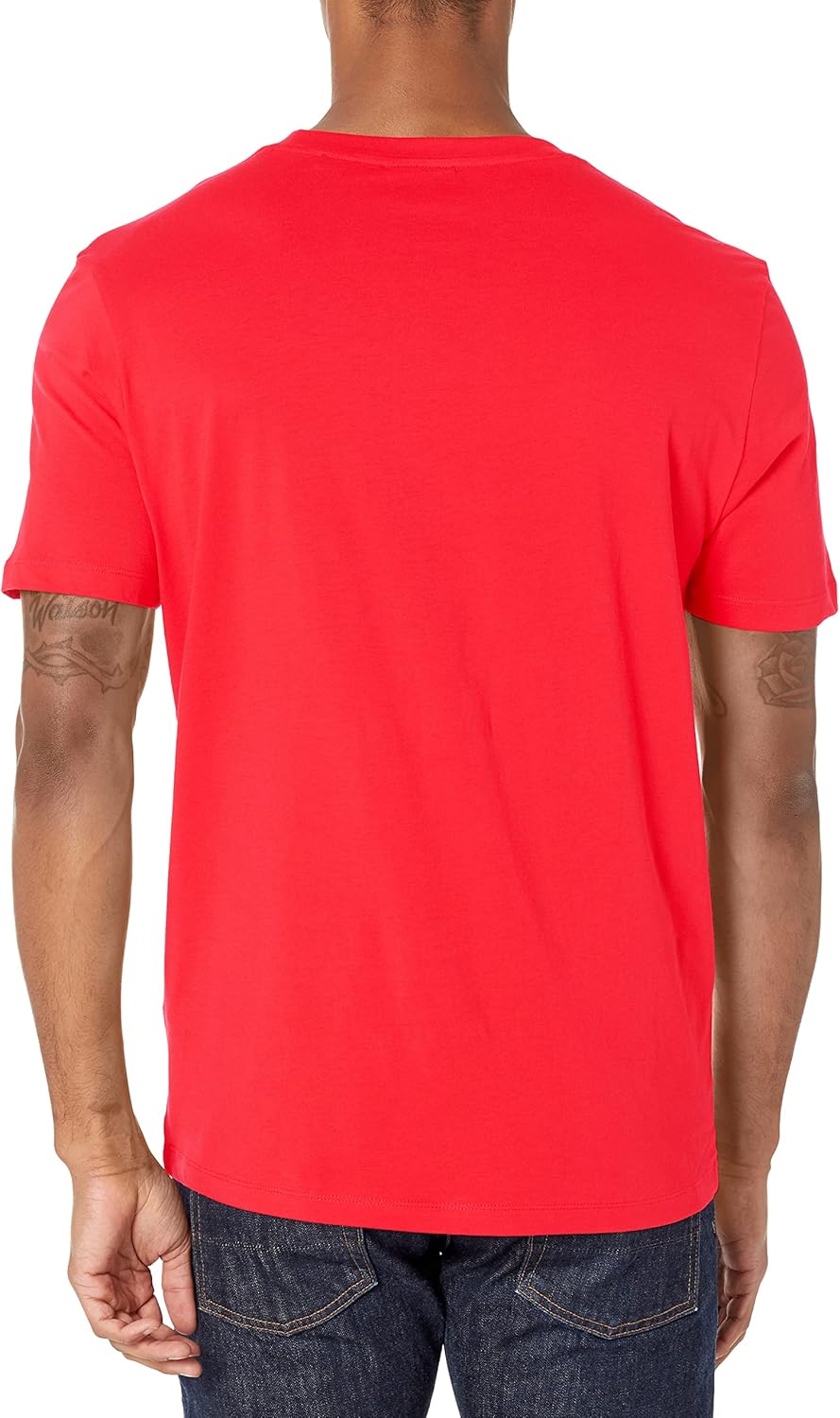 Hugo Mens Print Logo Short Sleeve T-Shirt - Image 2