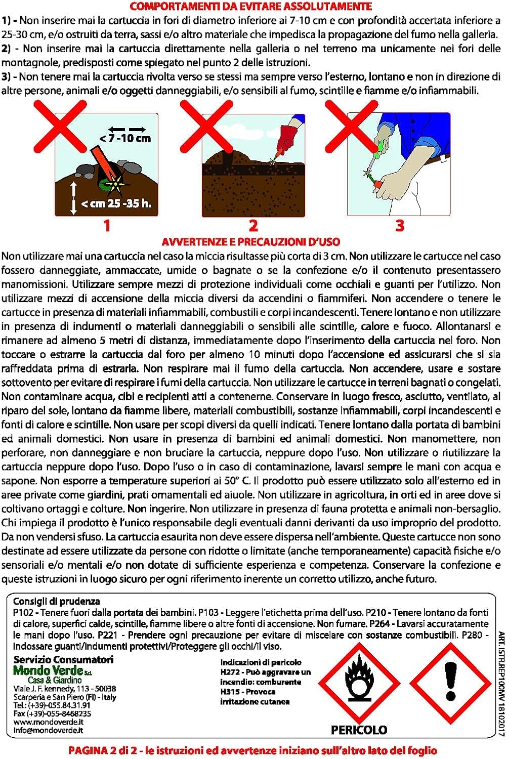 Générique Fumond Talpe, Traitement idéal pour Lutter Contre Les galeries de Taupes (2 boîtes)